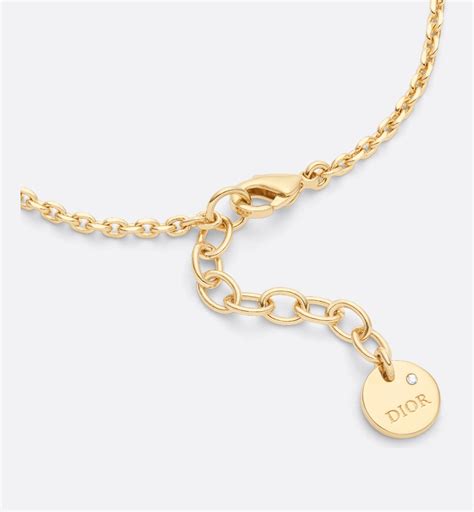 dior armband gold mit perle|Petit CD Lucky Baroque Armband Metall mit Gold.